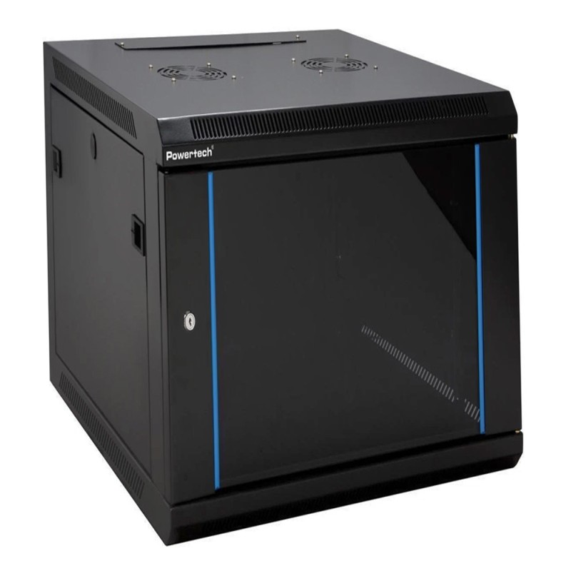 POWERTECH επιτοίχια καμπίνα rack 19" NETW-0055, 600 x 450 x 636mm, 12U