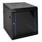 POWERTECH επιτοίχια καμπίνα rack 19" NETW-0055, 600 x 450 x 636mm, 12U