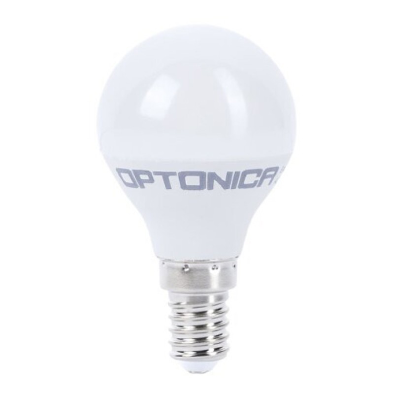 OPTONICA LED λάμπα G45 1403, 5.5W, 2700K, 450lm, E14