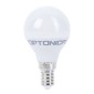 OPTONICA LED λάμπα G45 1403, 5.5W, 2700K, 450lm, E14