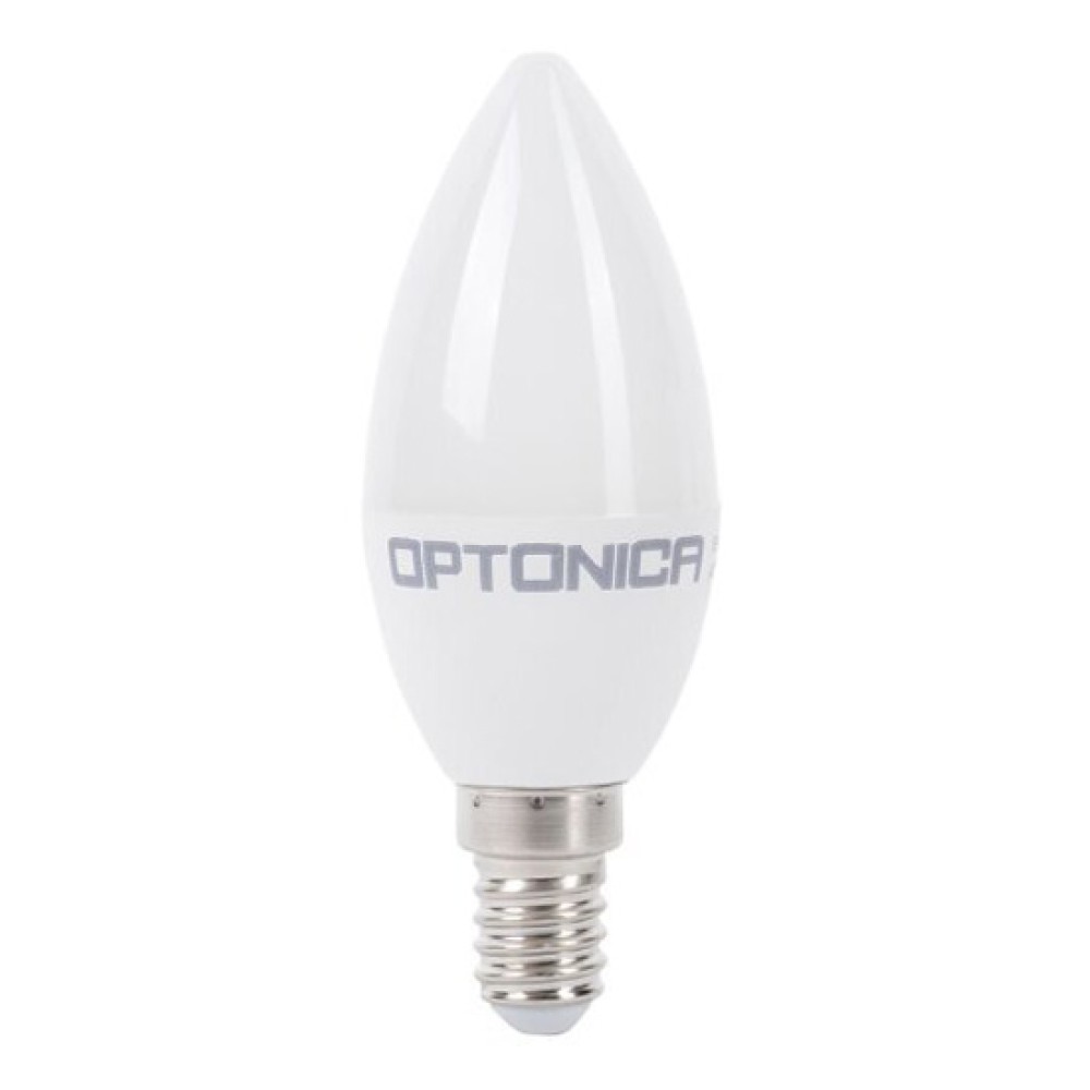 OPTONICA LED λάμπα candle C37 1430, 8W, 2700K, 710lm, E14