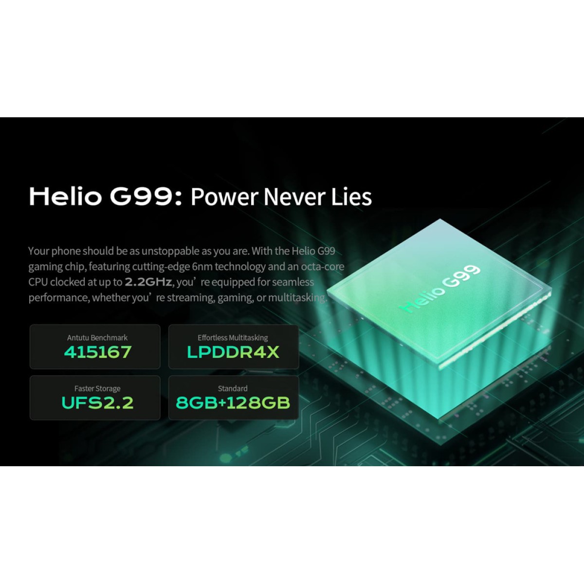 ONERUGGED smartphone P1, 6.56", 8/128GB, 5800mAh, IP68/MIL-STD 810H/Atex Zone 2, μαύρο
