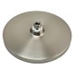 BRUNO κεφαλή ντους P25651YGNB, στρογγυλή, Φ 25.5cm, ασημί