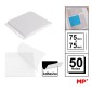 MP αυτοκόλλητα χαρτάκια σημειώσεων PN346-05, 75x75mm, διάφανα, 50τμχ