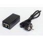 UBIQUITI Gigabit PoE Adapter POE-24-24W-G, 24V, 1A, 24W, με power cable
