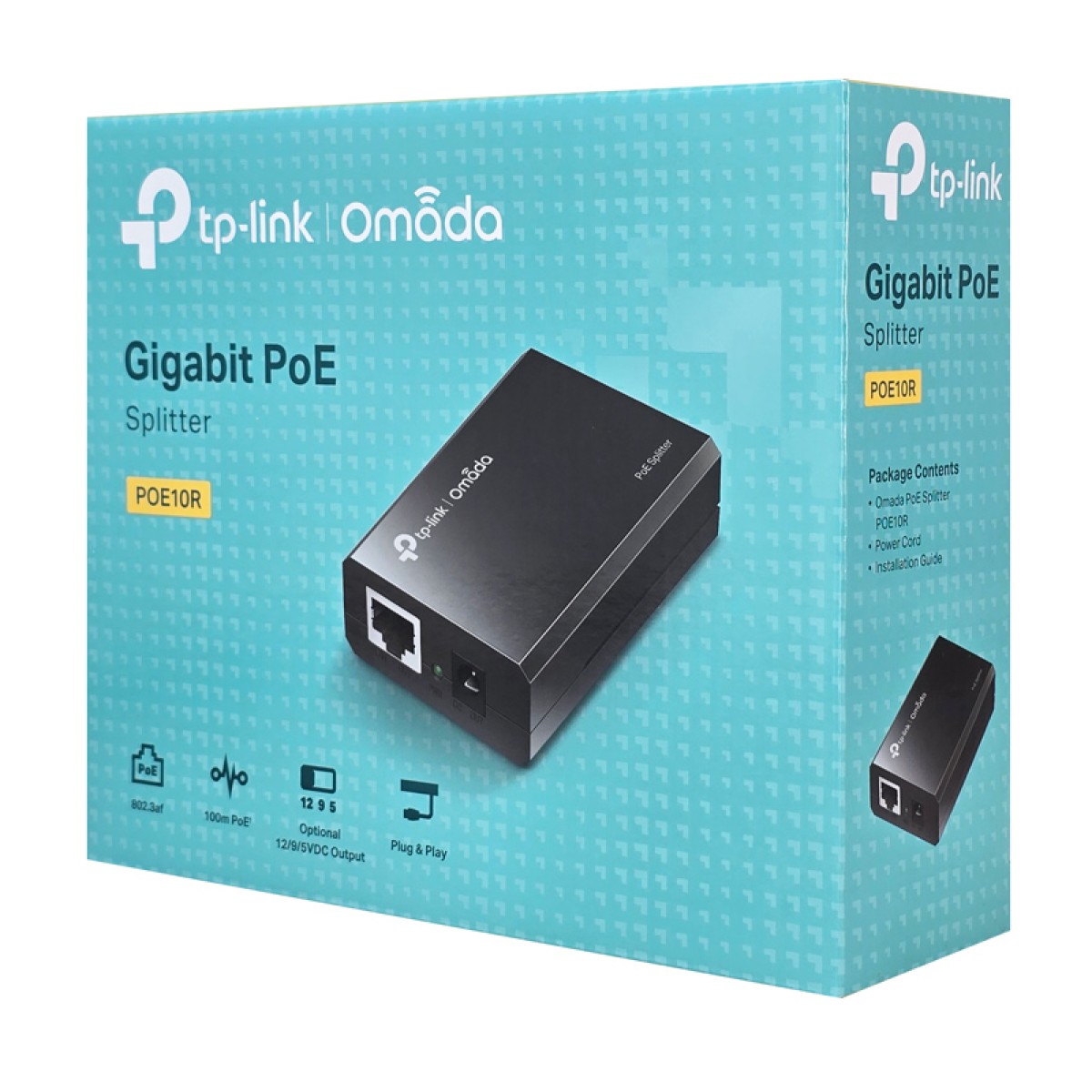 TP-LINK PoE splitter POE10R, 2x 10/100/1000Mbps