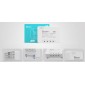 SONOFF smart διακόπτης παρακολούθησης ισχύος POWR3, WiFi, 25A, λευκός
