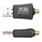 POWERTECH ασύρματος USB αντάπτορας δικτύου PT-1042, 600Mbps, 2.4/5GHz
