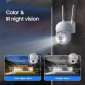 POWERTECH smart κάμερα PT-1144, 2MP, Wi-Fi, PTZ, IP65