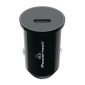 POWERTECH φορτιστής αυτοκινήτου PT-1146, USB-C, 20W PD, μαύρος