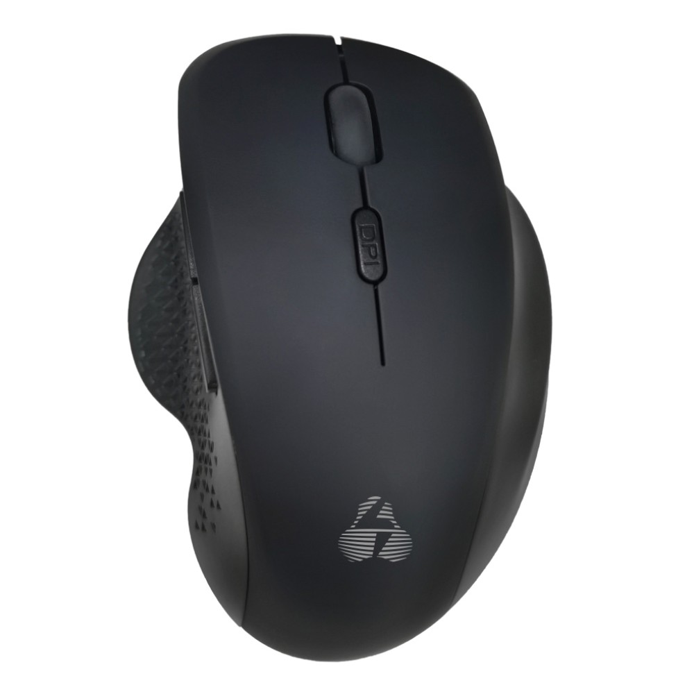 POWERTECH ασύρματο ποντίκι PT-1165, 2.4GHz & Bluetooth, 1600DPI, μαύρο
