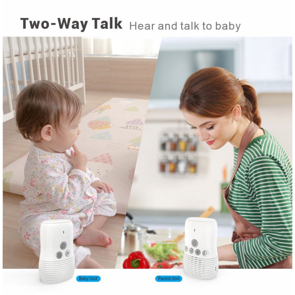 POWERTECH ασύρματη ενδοεπικοινωνία μωρού PT-1185 με φως νυκτός