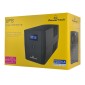 POWERTECH UPS Line Interactive PT-1298 με οθόνη, 2200VA, 1320W, 4x Schuko, 2x RJ45/RJ11, USB Type B