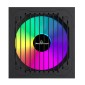 POWERTECH τροφοδοτικό PC PT-1311, 80PLUS Bronze, 700W, ATX, 120mm RGB Fan, Semi Modular