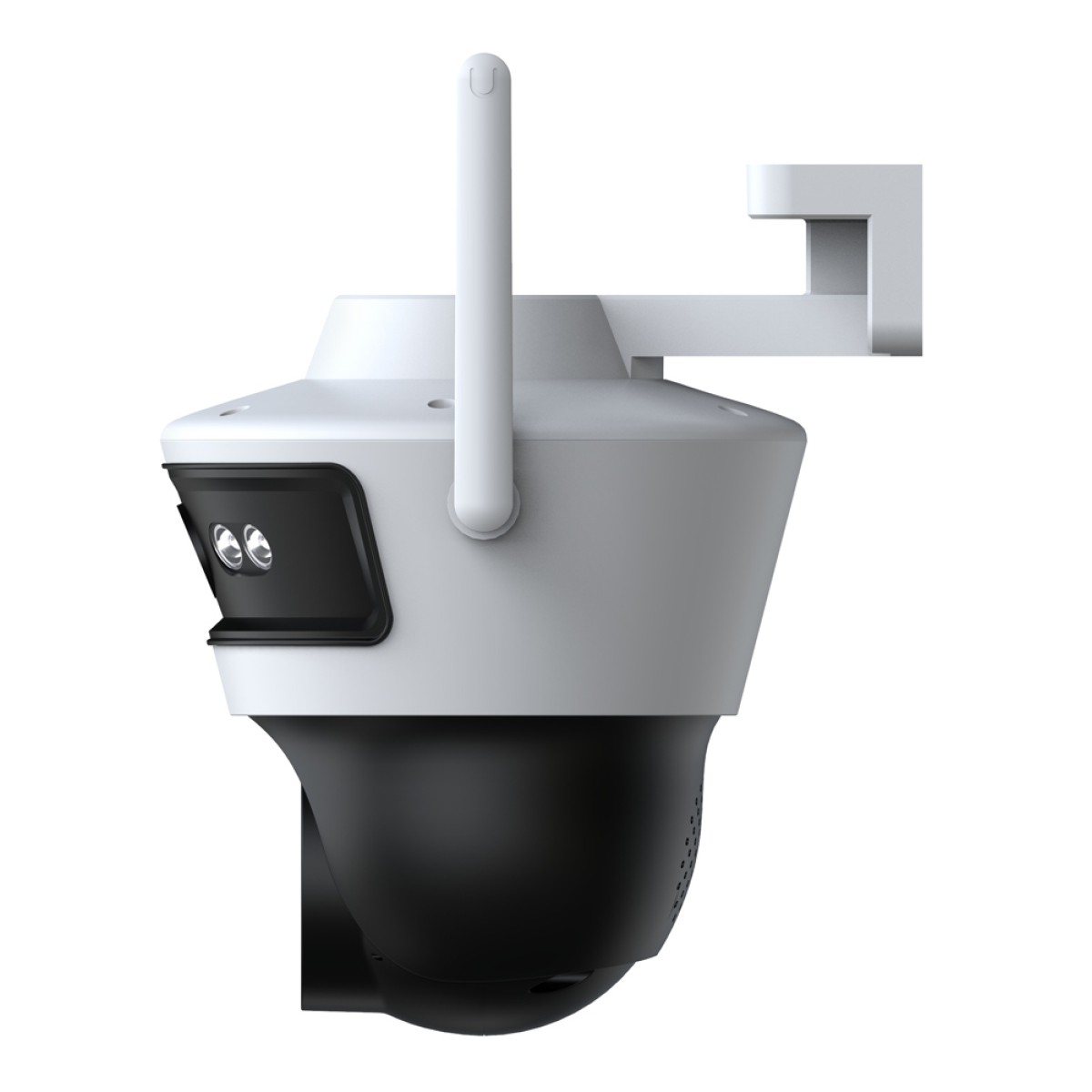 POWERTECH smart κάμερα PT-1340, 3MP, dual lens, WiFi, PTZ, SD, IP65