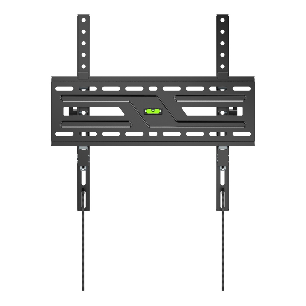 POWERTECH επιτοίχια βάση τηλεόρασης PT-1372, 32-75", έως 75kg, ρυθμιζόμενη κλίση