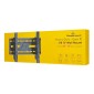 POWERTECH επιτοίχια βάση τηλεόρασης PT-1372, 32-75", έως 75kg, ρυθμιζόμενη κλίση