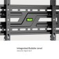 POWERTECH επιτοίχια βάση τηλεόρασης PT-1373, 32-75", έως 75kg, fixed