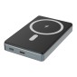 POWERTECH power bank PT-1377, 10000mah, magnetic wireless, 20W, γκρι