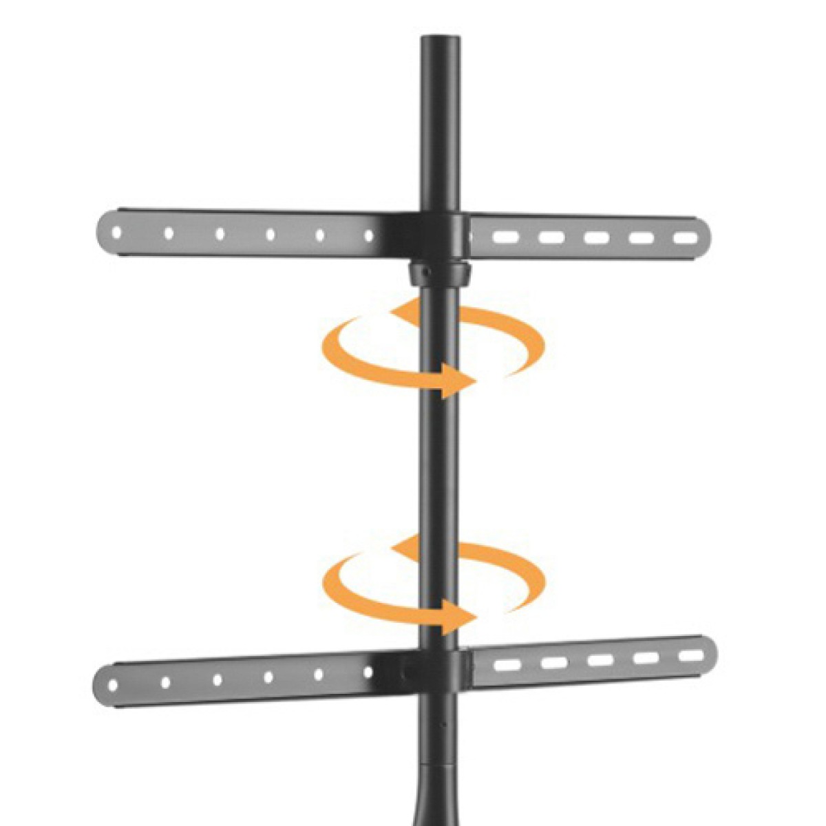 POWERTECH βάση τηλεόρασης δαπέδου PT-1400, 45-65", έως 32kg
