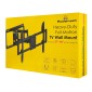 POWERTECH επιτοίχια βάση τηλεόρασης PT-1423, 37-90", 75kg, heavy duty, full motion