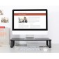 POWERTECH επιτραπέζια βάση οθόνης/laptop PT-1444, 13-32", έως 20kg, μαύρη