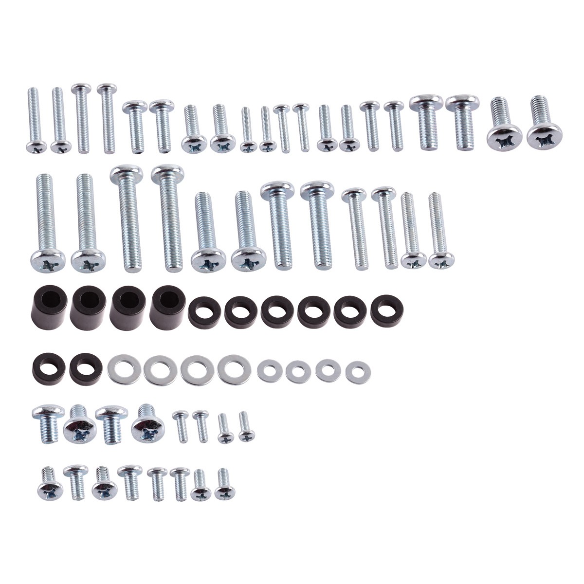POWERTECH κιτ βιδών PT-1446 για εγκατάσταση βάσης τηλεόρασης, 68τμχ