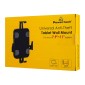 POWERTECH επιτοίχια βάση tablet PT-1447, αντικλεπτική, 7.9-11", μαύρη