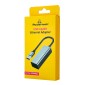 POWERTECH αντάπτορας δικτύου PT-1454, USB, 1000Mbps Ethernet, γκρι