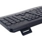 POWERTECH set ποντίκι & πληκτρολόγιο PT-1490, 2.4GHz & Bluetooth, μαύρο
