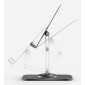 POWERTECH επιτραπέζια βάση για tablet PT-1494, περιστρεφόμενη, foldable, μαύρη