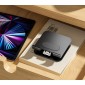POWERTECH επιτραπέζια βάση για tablet PT-1494, περιστρεφόμενη, foldable, μαύρη