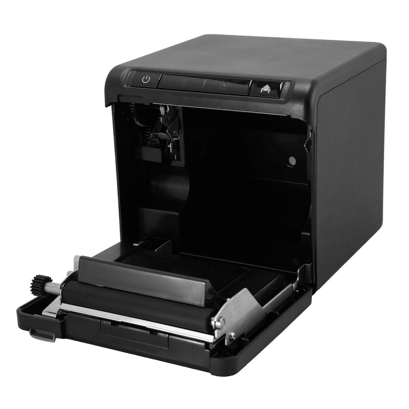 POWERTECH θερμικός εκτυπωτής αποδείξεων PT-1507, USB/Ethernet/Serial, auto cutter, μαύρος