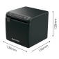 POWERTECH θερμικός εκτυπωτής αποδείξεων PT-1507, USB/Ethernet/Serial, auto cutter, μαύρος