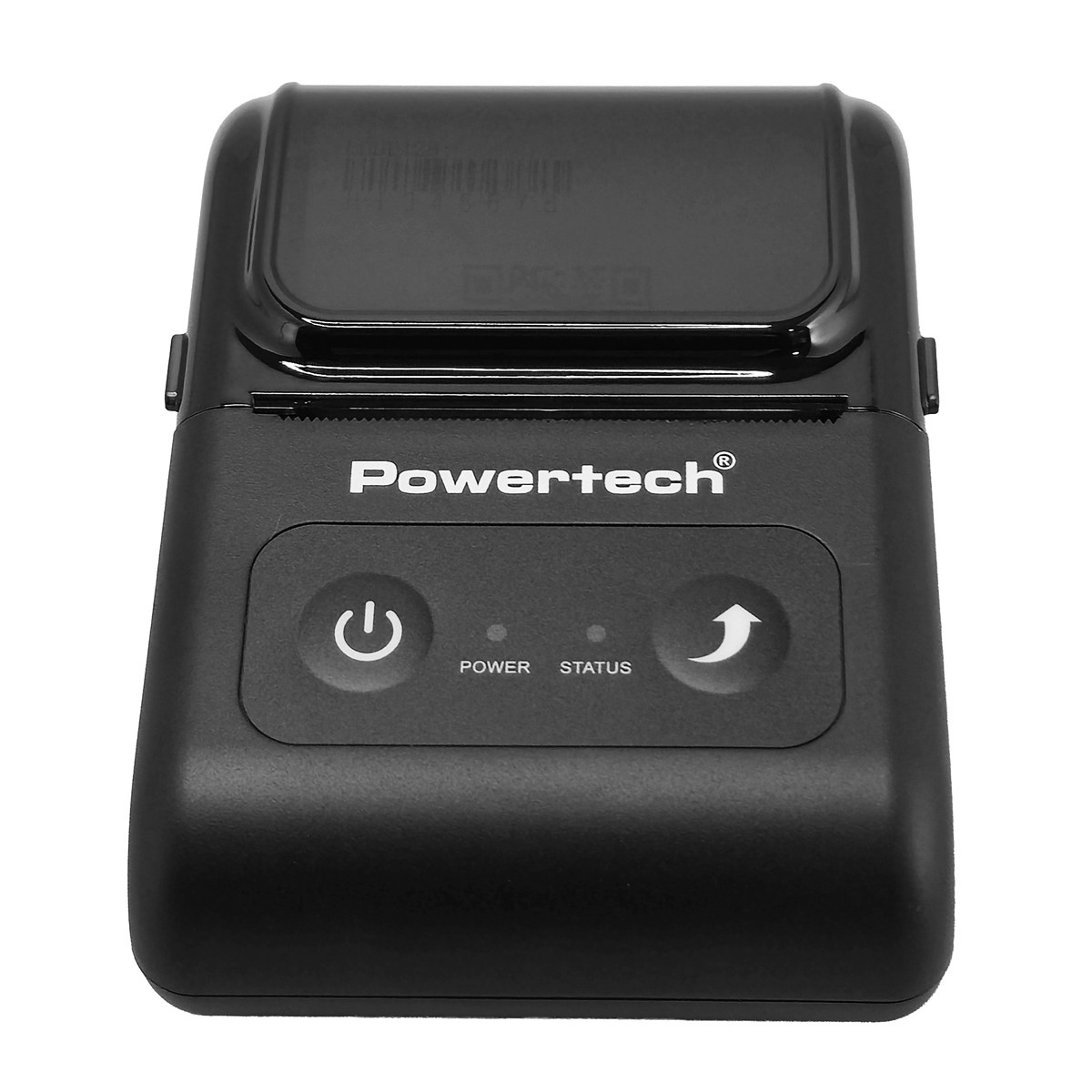 POWERTECH φορητός θερμικός εκτυπωτής αποδείξεων PT-1508, USB-C/Bluetooth, μαύρος