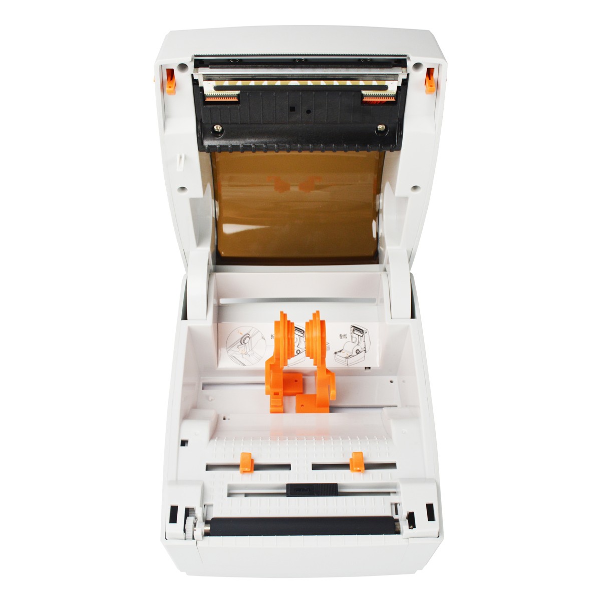 POWERTECH θερμικός εκτυπωτής ετικετών PT-1509, USB/Ethernet/Serial/Bluetooth, λευκός
