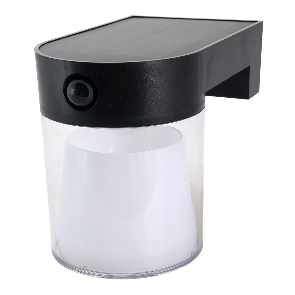 POWERTECH LED ηλιακό φωτιστικό PT-1520 με αισθητήρα κίνησης, 4W, 2000mAh, μαύρο