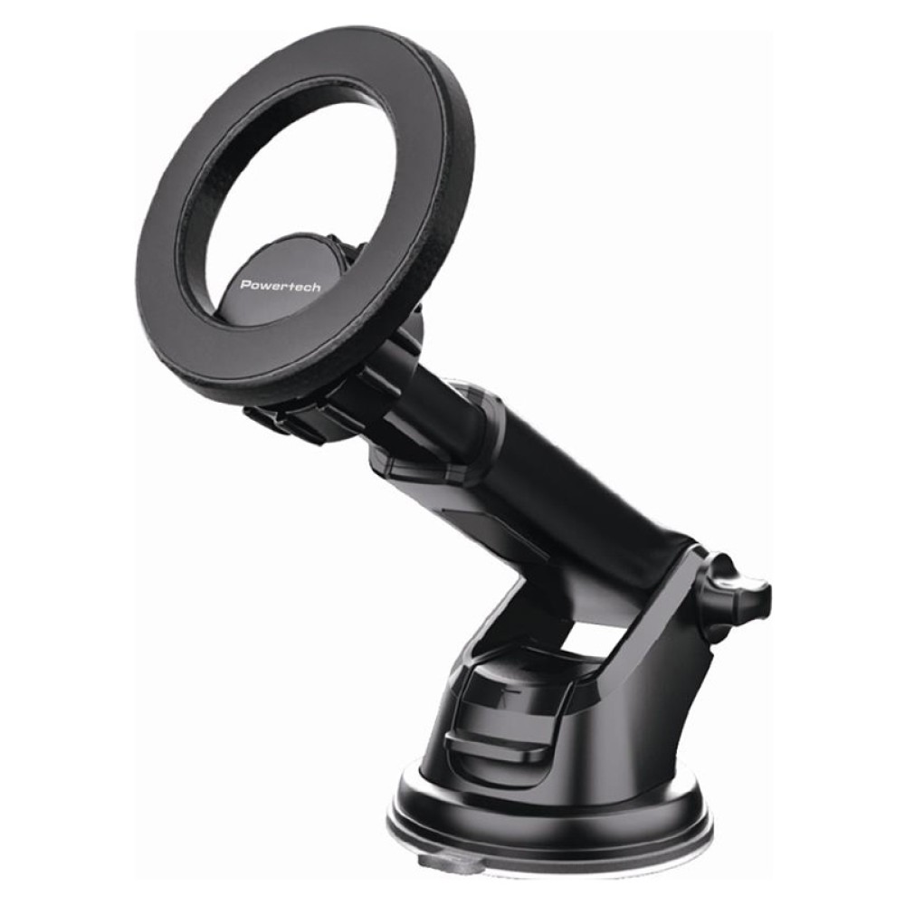POWERTECH βάση smartphone αυτοκινήτου PT-1550 για ταμπλό, μαγνητική, μαύρη
