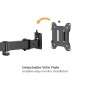 POWERTECH βάση γραφείου για 2x οθόνες PT-1552, 17-32", έως 10kg
