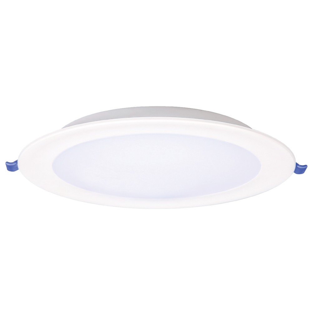 POWERTECH LED φωτιστικό downlight PT-1559, 9W, Φ116x25mm, 4000K, 765lm, λευκό
