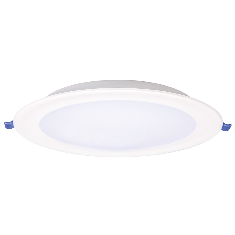 POWERTECH LED φωτιστικό downlight PT-1559, 9W, Φ116x25mm, 4000K, 765lm, λευκό