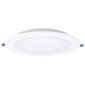 POWERTECH LED φωτιστικό downlight PT-1559, 9W, Φ116x25mm, 4000K, 765lm, λευκό