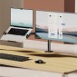 POWERTECH βάση γραφείου οθόνης & laptop PT-1569, 17-32", έως 10kg