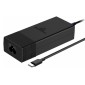 POWERTECH φορτιστής laptop PT-1604, USB-C PD, 90W, μαύρος