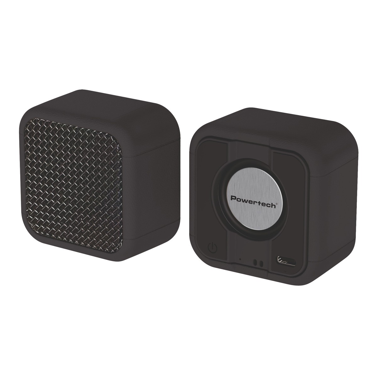 POWERTECH μίνι φορητό ηχείο PT-1626, μαγνητικό, 5W, Bluetooth, 400mAh, μαύρο