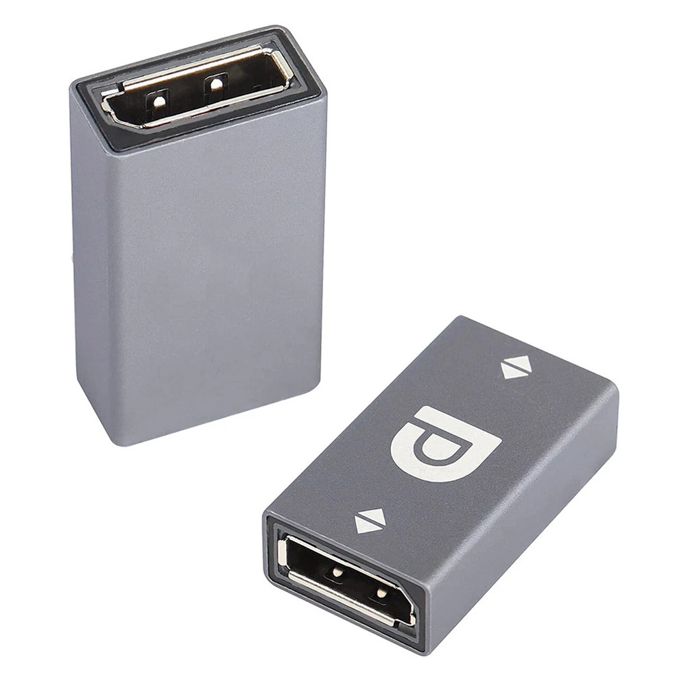 POWERTECH αντάπτορας DisplayPort PT-1643, 8K/60Hz, 32.4 Gbps, γκρι