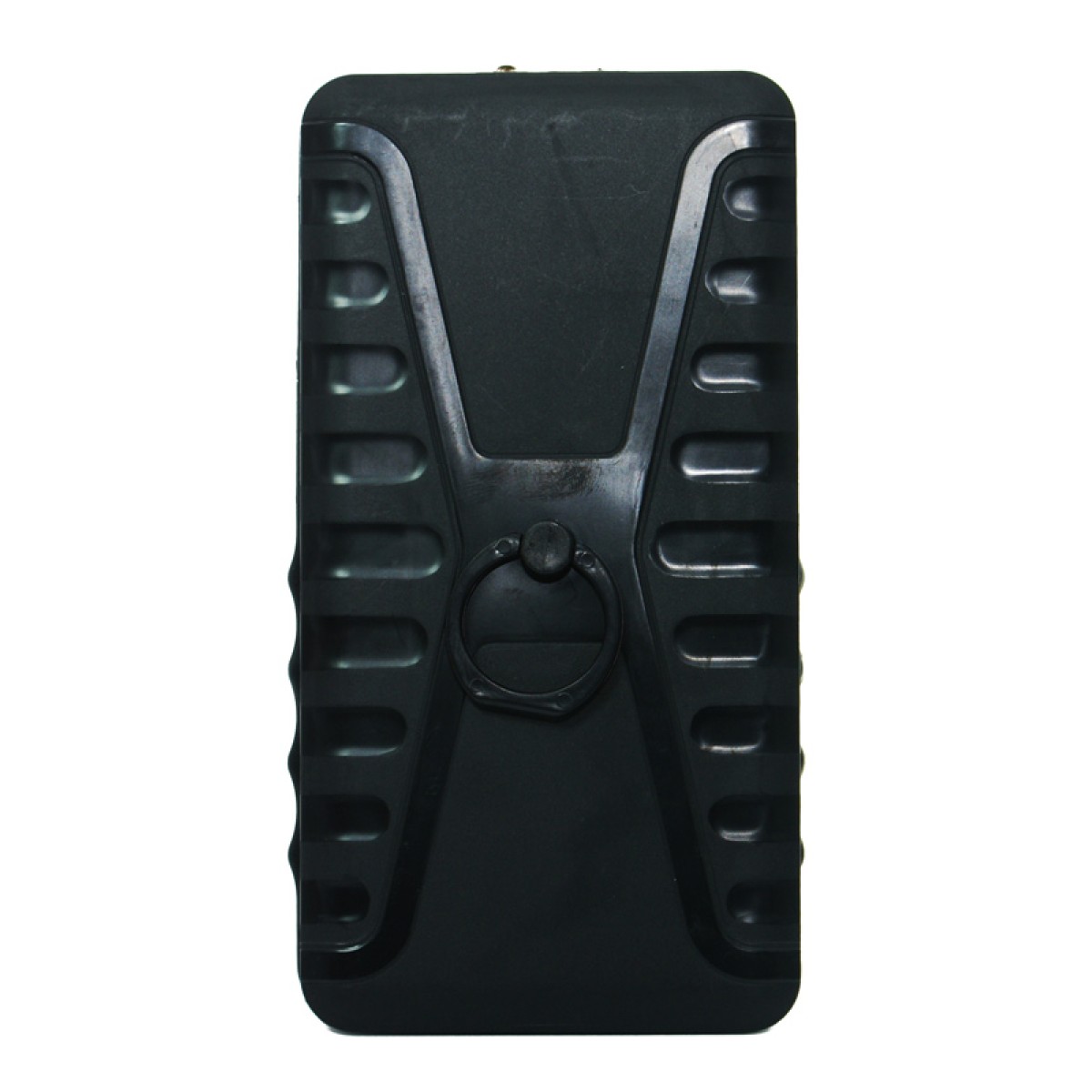 POWERTECH universal θήκη κινητού με ring PT-531, έως 8.5 x 16cm, μαύρη