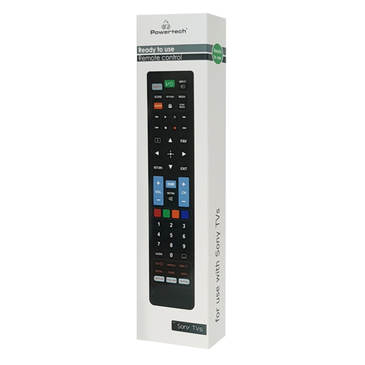 POWERTECH Τηλεχειριστήριο PT-833 για τηλεοράσεις Sony
