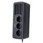 POWERTECH σταθεροποιητής ρεύματος PT-AVR1000I, 1000VA/500W, 3x schuko