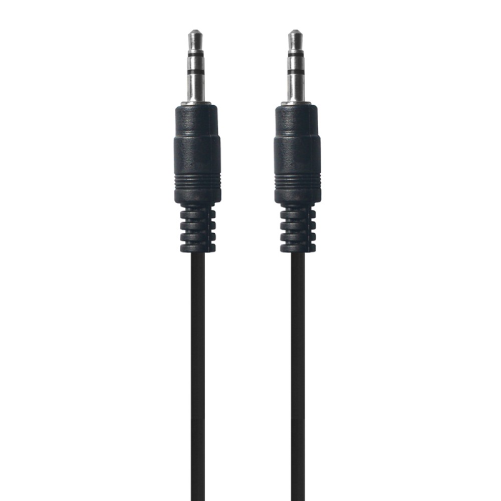 POWERTECH καλώδιο ήχου 3.5mm PTR-0145, AUX, CCS, 1.5m, μαύρο